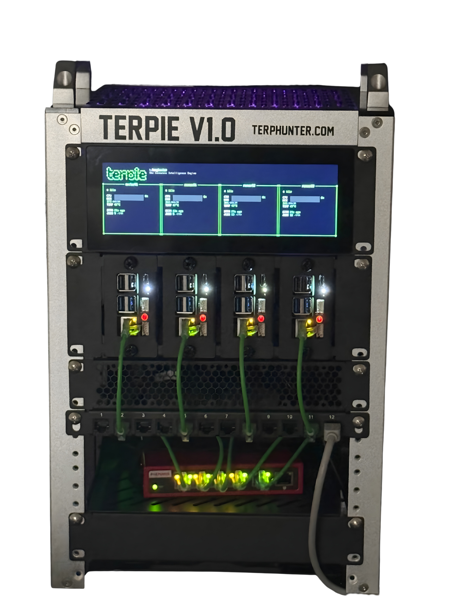 The Terpie runner fleet — Raspberry Pi cluster that powers terphunter's data collection